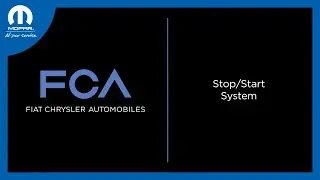 Stop/Start System | How To | 2025 Chrysler, Dodge, Jeep, Ram & Fiat Vehicles