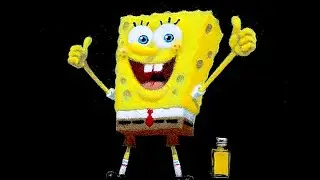 Drawing SpongeBob With Salt
