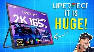 AMAZING! UPERFECT UMAX 24 portable monitor review! 