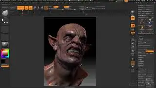 37 | Рендер проходы с использованием материалов в Photoshop. | Introduction to ZBrush