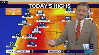 Summer heat stays in the PNW