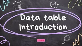 UiPath Data table Introduction by Saikiran K || UiPath Developer Course Basic to Advanced