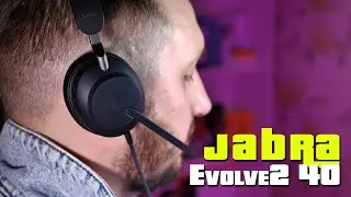 Обзор Jabra Evolve2 40 — профессиональная гарнитура с отличной шумоизоляцией и звуком