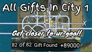 All Gifts in City 1 ll Car Parking Multiplayer