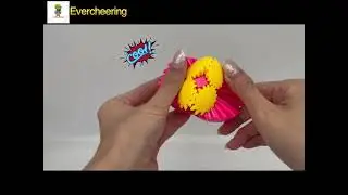 65mm infinite fidget magic 2 tone gear cube ball