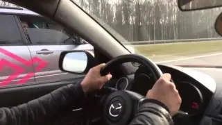 mazda 3 mps впуск выпуск чип vs subaru forester wrx sti (???)