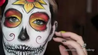 1 minute Sugar Skull