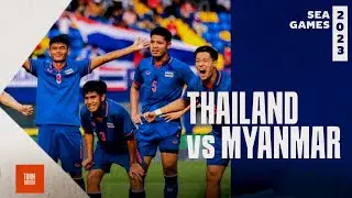 HIGHLIGHTS Thailand vs Myanmar ( English Commentary) | Sea Games 2023 Football Men’s Semi Finals