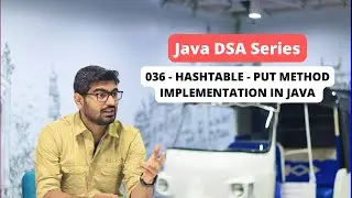 036 - Hashtable - Put Method Implementation in Java