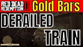 Train Wreck Gold Bars + Gold Nugget Cabin