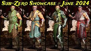 Sub-Zero Showcase - Gear & Skins (June 2024 Update) - Mortal Kombat 1