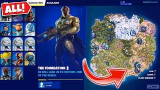 All 14 Character Locations in Fortnite Chapter 7 Season 2 (Full Guide)