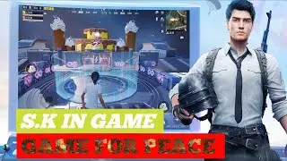 GAME,FOR,PEACE,TRELR,AND,PUBG,MOBILE SK,PLAYS,WITH,LOGIN,FALET😢😢👍
