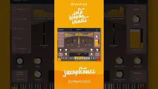 🎷 Get swept away by the SWAM Soprano Saxophone's mesmerizing sound.