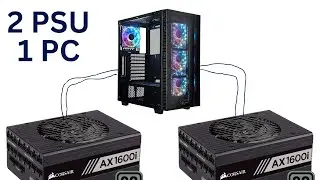 Lazy way to connect external additional new PSU for your PC
