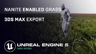 Unreal Engine 5 Nanite Grass | GTX 1050 ti | Export From 3DS Max 2022 to UE5