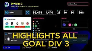 HIGHLIGHTS GOALS DIVISI 3 MATCH 🔴 