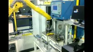 Dimensional and weight control with robot loading/unloading SP1333
