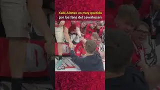 Xabi Alonso es MUY querido por los fans 😍😍 | #football #footballshorts #futbol #soccer