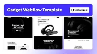 Gadget Website Template | Techware X - BRIX Templates