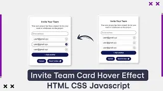 Invite Card HTML CSS JAVASCRIPT | amanselfcoder