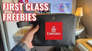 Every Freebie in Emirates First Class!