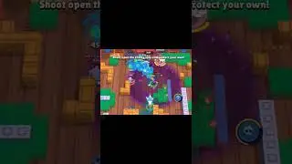 Brawl Stars World Record! 22 Sec Win In Heist 🤣 #brawlstars #shorts #youtubeshorts #gaming