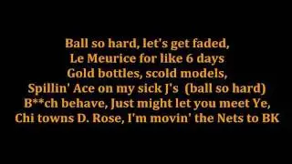 Jay-Z ft Kanye West - Niggas In Paris [LYRICS ON SCREEN HD]