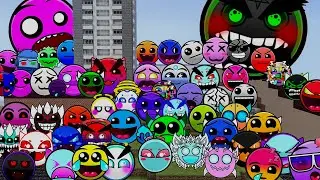 Too Much REVERSED Fire In The Hole ALL Custom Versions Lobotomy Dash Difficulty Faces in Minecraft