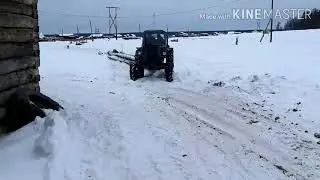 Заготовка дров на зиму в Якутии. Collecting firewood