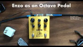Meris Enzo as an Octave Pedal (Simple Demo)