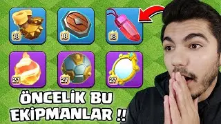 ÖNCE BU EKİPMANLARI YÜKSELTİN !! Güncelleme Sonrası META değişti !! - Clash Of Clans
