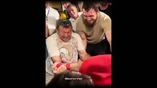 Devon Larrat and Vitaly Laletin After Pull 💪🥶 #devonlarratt #armwrestling #shortsvideo