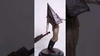 Pintura Pyramid Head - #youtubeshorts #shorts #pintura  #pinturaacrílica