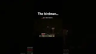 The birdman sighting #minecraft #herobrine #scary #horrorgaming #gaming #fromthefog #shorts #youtube