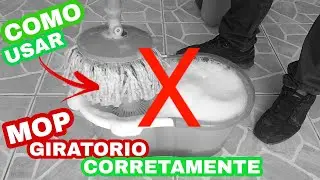 Como Usar o Mop Rotatório para que ele dure MUITO MAIS [PASSO A PASSO]