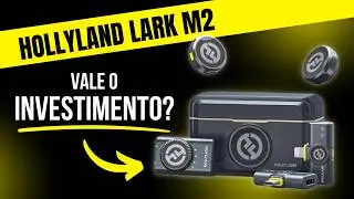 REVIEW do Microfone de Lapela para CELULAR (MAIS USADO) Hollyland Lark M2