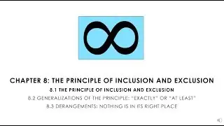 Combinatorics 8.1.2 Applications of The Principle of Inclusion and Exclusion