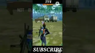 1v4 Destroyed In Second 😱 UMP + DESERT=JOD AGAINST SPAM SQUAD #shorts #short