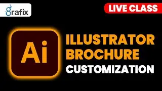 Brochure design in illustrator tutorial in Grafix Vidya | Grafix Trainings | grafix vidya