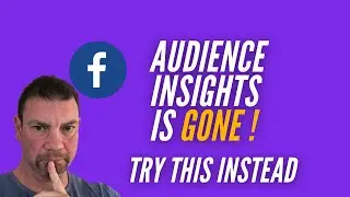 Facebook Audience Insights has been removed! Try finding targeting options this way...