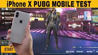 iPhone X pubg mobile test 2021 | graphics, lag , extreme | test de vitesse mobile iphone X pubg