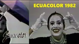 Comercial ECUACOLOR ES COLOR Y ALEGRÍA - MIMO -1982- Comerciales Ecuador antiguos