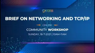 Community Workshop - Brief on Networking and TCP/IP