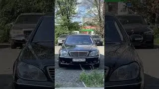 MB S500 AMG and Lexus LX470