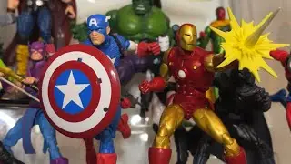 Creating A Marvel Legends Avengers Display March 2025!