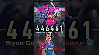 Riyan Parag ☠️💥 #shorts #ipl2024 #cricketshorts #riyanparag #rrvsdc