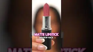 Easy Matte Lipstick Makeup Hack!💄😍