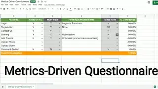 Metrics-Driven Questionnaire | Project Management | Your Guyd