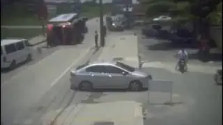 Traffic accident in Thailand